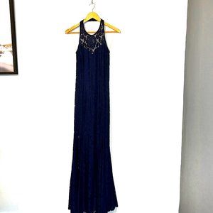 Gorgeous Lulu's Halter Lace Gown